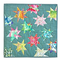 Wonky Stars Mini Patchwork Quilt PDF Sewing Pattern