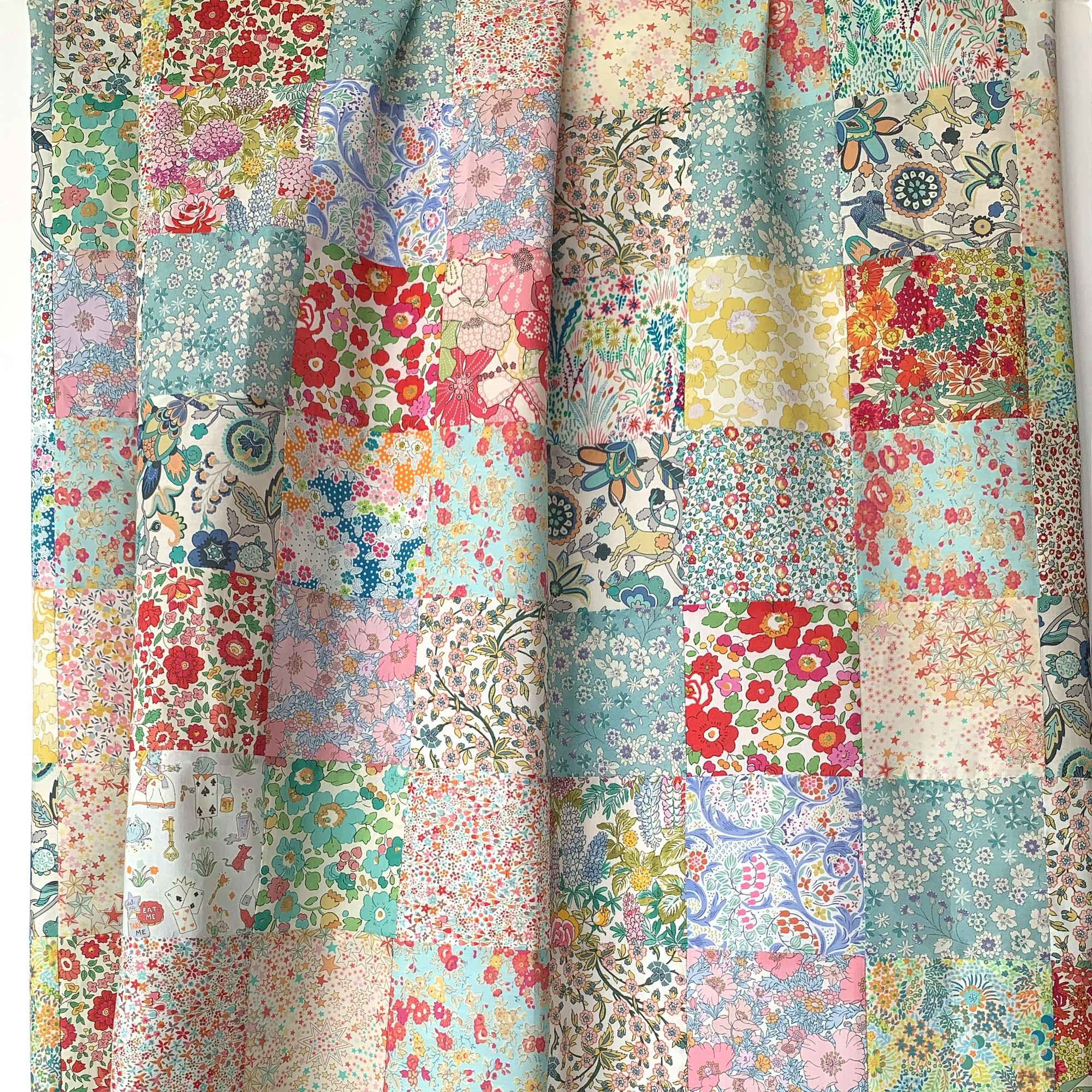 Liberty Cot Size Patchwork Quilt PDF Sewing Pattern By Tikki London